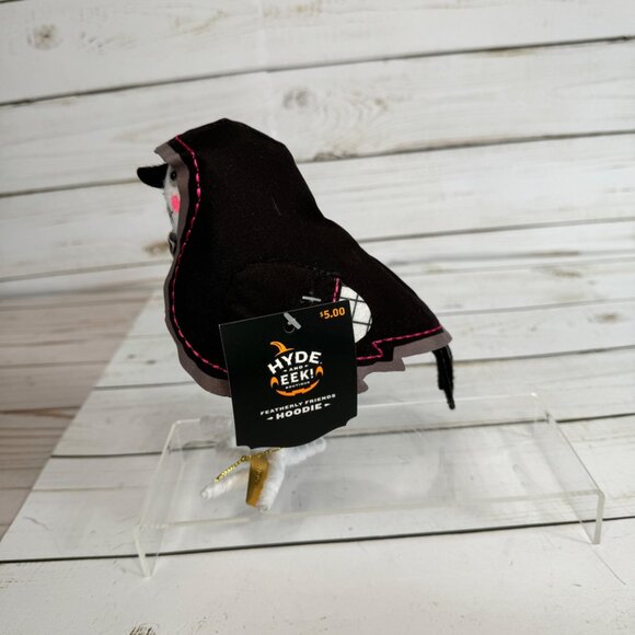 Hyde & Eek Featherly Friends Hoodie Grim Reaper Bird Plush Halloween 2024 - Picture 1 of 5
